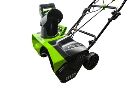 Снегоуборщик Greenworks GD40SB 40V 2600607 (51 см) бесщеточный аккумуляторный с 4 Ач аккумулятором и зарядным устройством — детальное фото