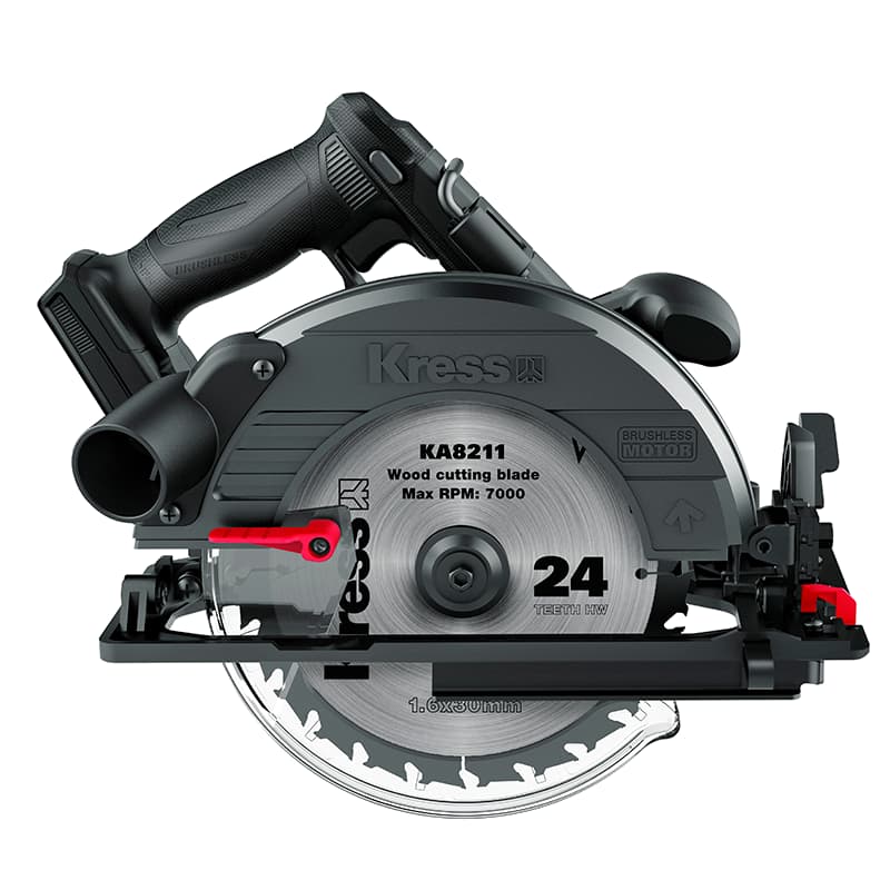 Пила циркулярная KRESS KUE15.9 20V 185мм бесщеточная аккумуляторная, без АКБ и ЗУ