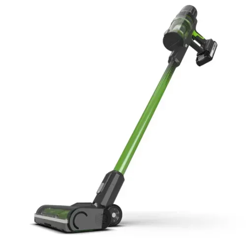 Пылесос вертикальный 500 Вт аккумуляторный Greenworks 24V G24SVK4 4700607UB, бесщёточный, с АКБ на 4 А*ч и ЗУ-база