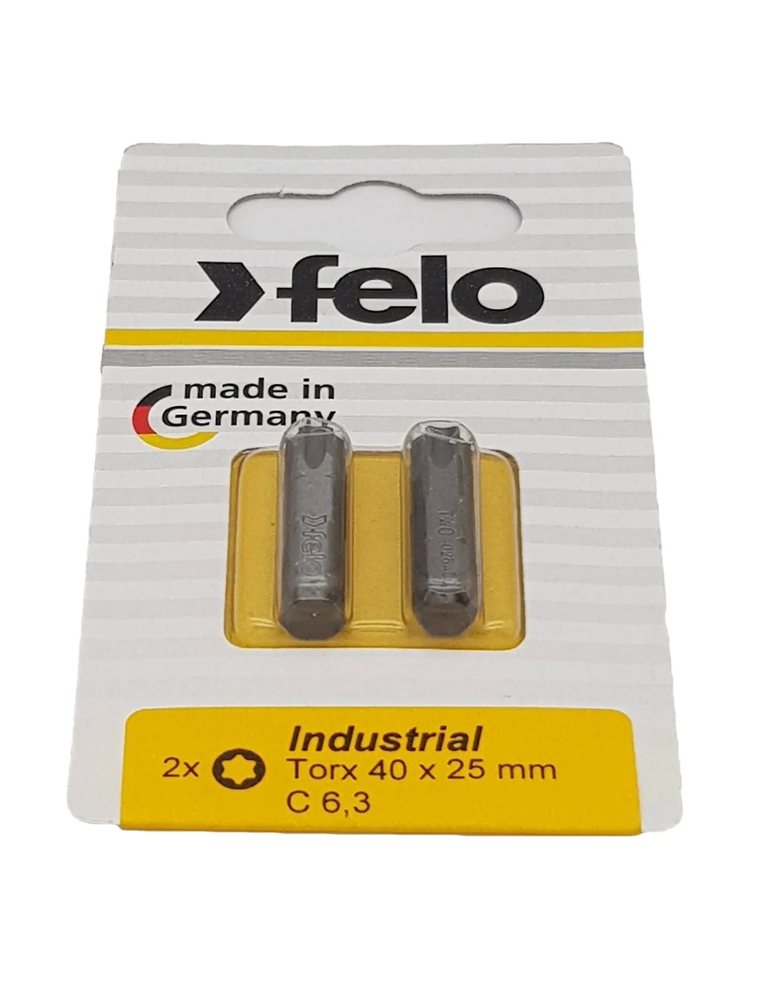 Бита крестовая Torx 40X25, 2 шт Felo 02640036 — детальное фото