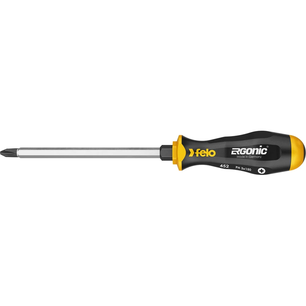 Крестовая ударная отвертка Felo Ergonic PH 1X80 45210240 — детальное фото