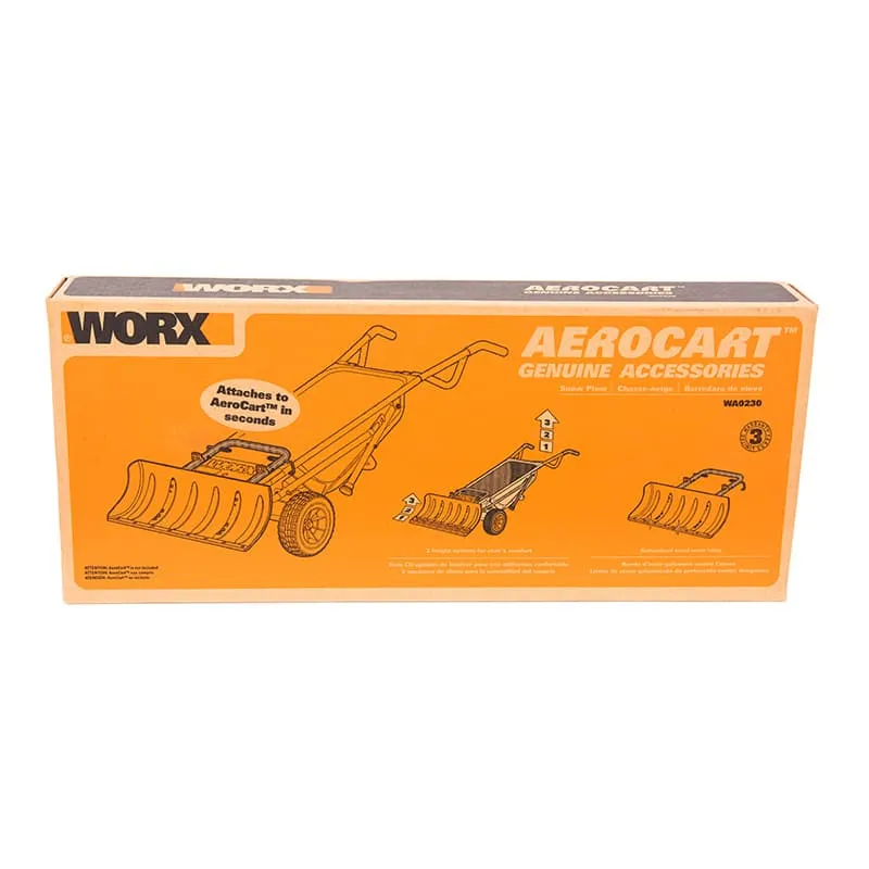 Насадка отвал для садовой тележки Aerocart WORX WA0230 — детальное фото