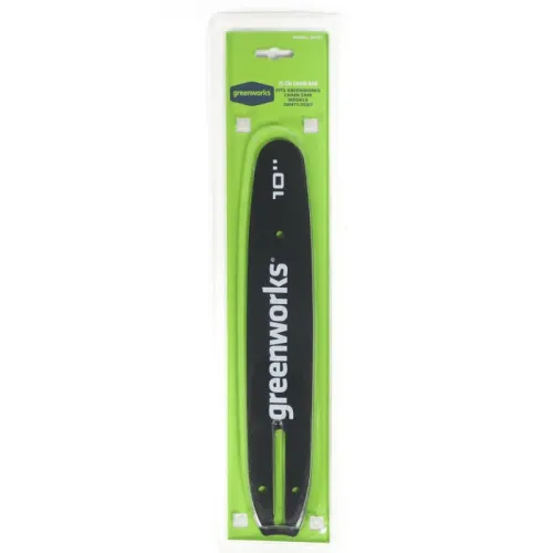 Шина Greenworks 25 см 29577 для цепной пилы Greenworks G24CS25 24V — детальное фото