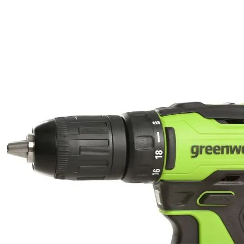 Дрель-шуруповерт Greenworks GD24DD35 24V 3704007  бесщеточная аккумуляторная — детальное фото
