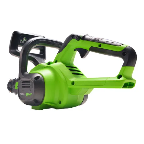Цепная пила Greenworks G24CS25 24V 2007707 (25 см) аккумуляторная — детальное фото