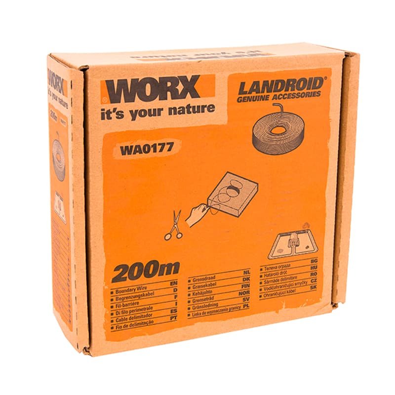 Ограничительный провод 200м для роботов газонокосилок WORX WA0177 — детальное фото