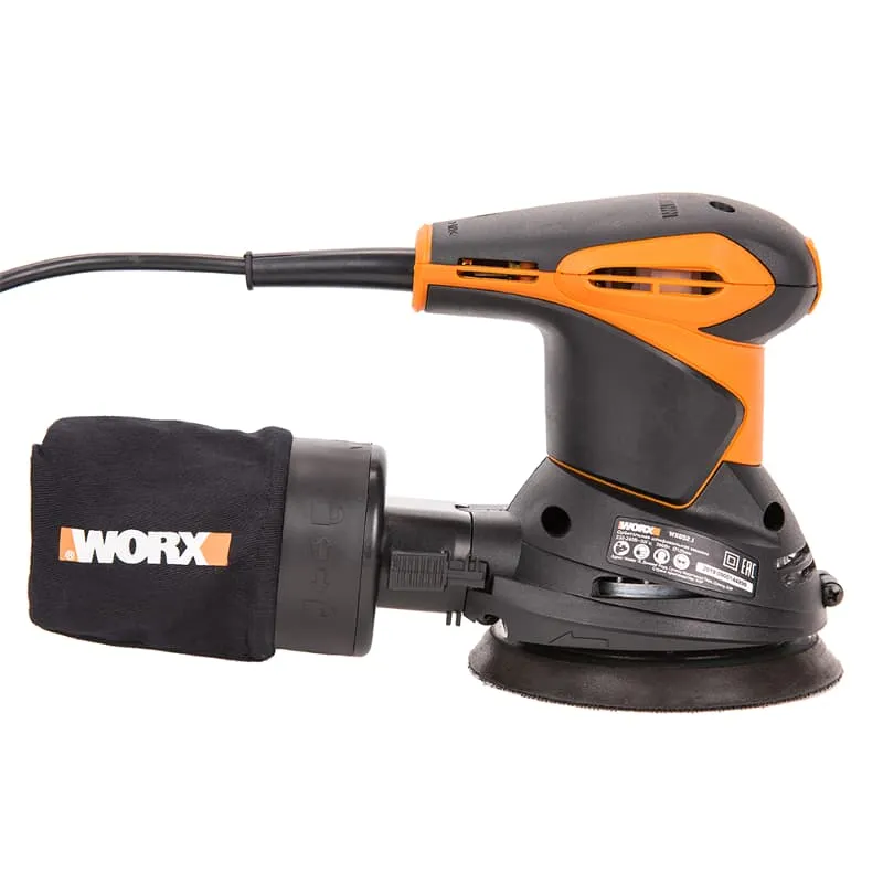 Орбитальная шлифовальная машина WORX WX652 220V 300Вт электрическая — детальное фото