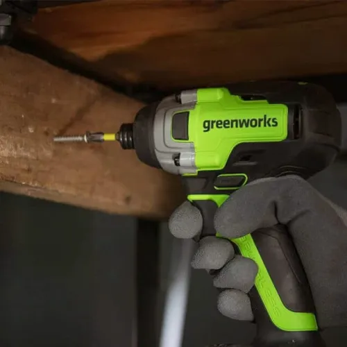 Винтоверт ударный Greenworks GD24ID3 24V 3802807 бесщеточный аккумуляторный — детальное фото