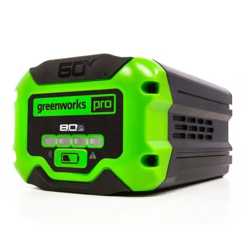 Аккумулятор Greenworks G60B8 60V 2954507 (8 Ач) — детальное фото