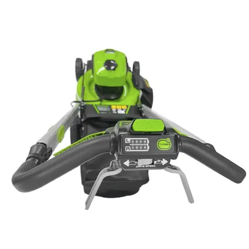 Газонокосилка самоходная Greenworks GD40LM48SP 40V 2517407 (48 см) бесщеточная аккумуляторная — детальное фото