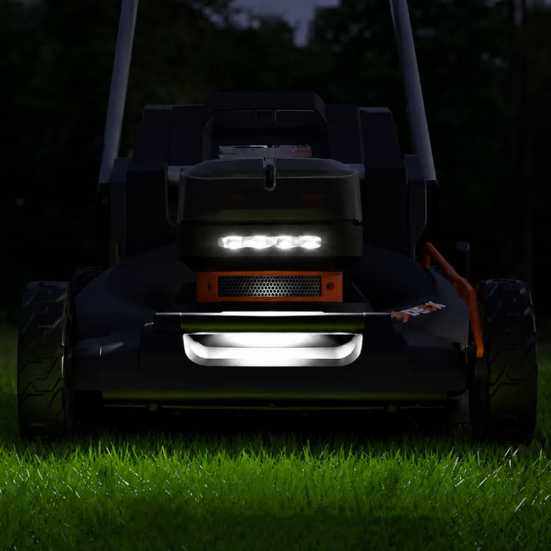 Самоходная газонокосилка WORX WG760E 40V 51см бесщеточная аккумуляторная — детальное фото