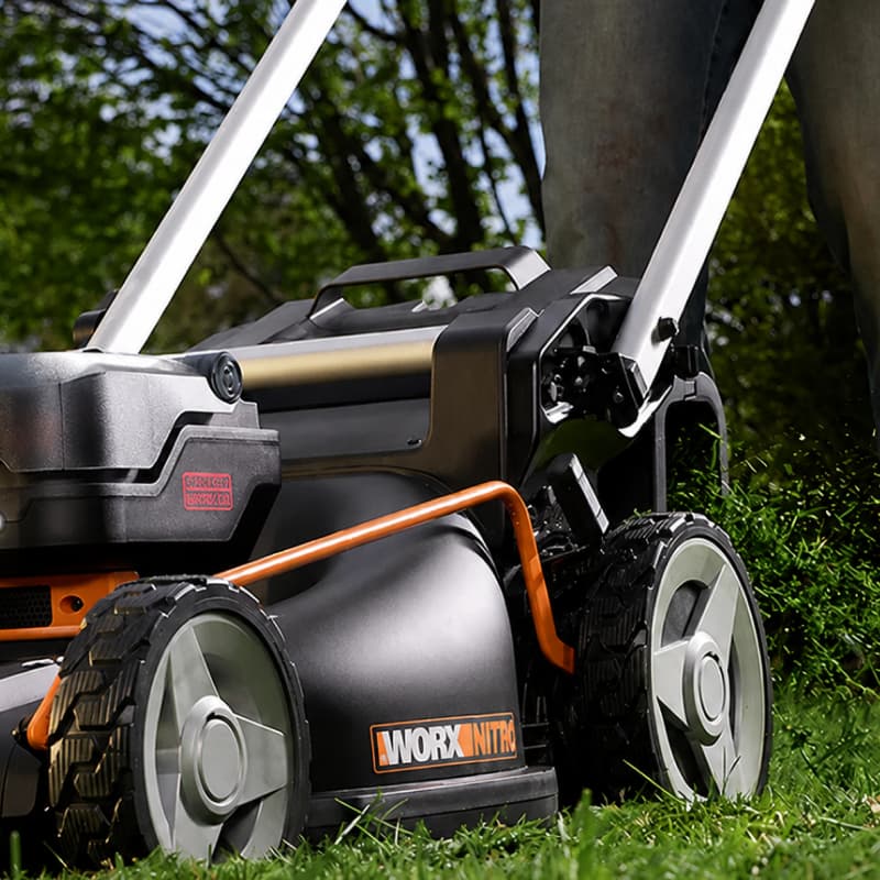 Самоходная газонокосилка WORX WG760E 40V 51см бесщеточная аккумуляторная — детальное фото