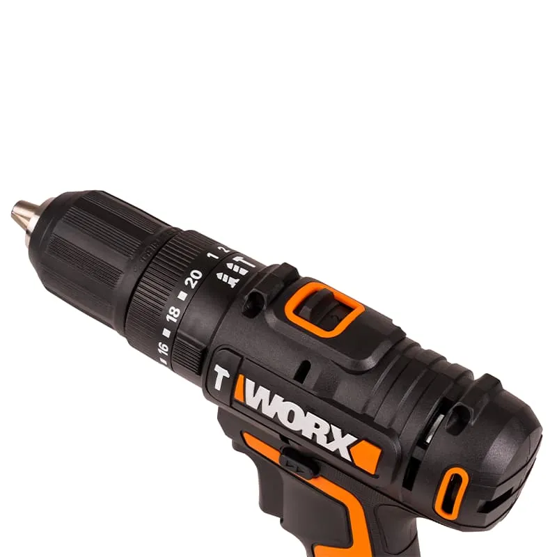 Дрель-шуруповерт ударная WORX WX370 20V 50Нм аккумуляторная — детальное фото