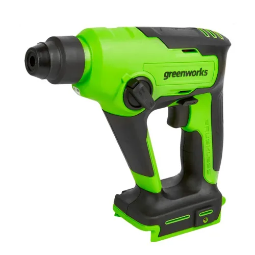 Перфоратор Greenworks GD24SDS1 24V 3803107 (1,2 Дж) бесщеточный аккумуляторный — детальное фото
