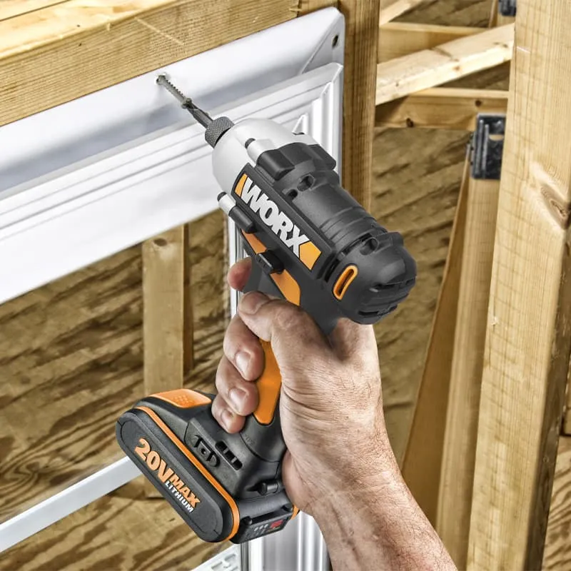 Винтоверт WORX WX290 20V 107Нм аккумуляторный — детальное фото