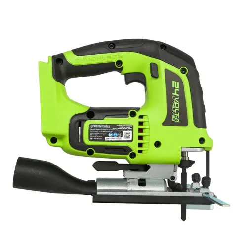 Лобзик Greenworks GD24JS 24V 3601407 (3000 ход/мин) бесщеточный аккумуляторный — детальное фото