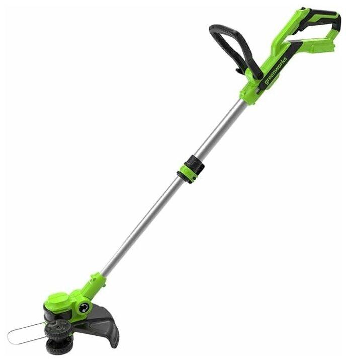 Триммер аккумуляторный Greenworks 30 см 24V G24LT30 2110407, без АКБ и ЗУ — детальное фото