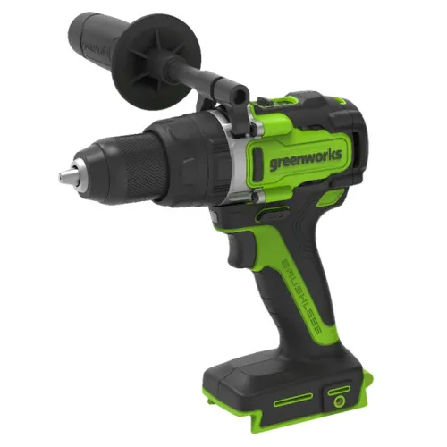 Дрель-шуруповерт ударная Greenworks GD24DD140 24V 3707607 бесщеточная аккумуляторная — детальное фото