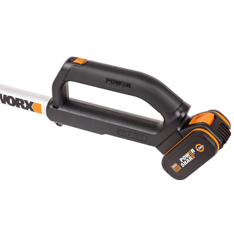 Воздуходувка WORX WG543E 20V аккумуляторная бесщеточная — детальное фото