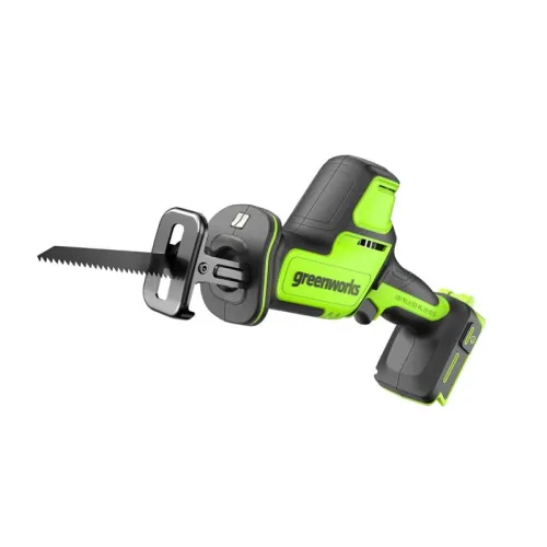 Пила сабельная Greenworks GPT-CRS-25 24V 1200507 (26 мм) бесщеточная аккумуляторная — детальное фото