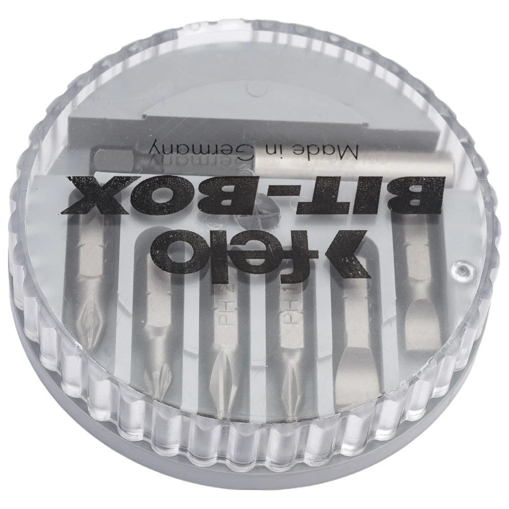 Набор бит SL/PZ/PH с магнитным держателем бит в кейсе, 7 предметов Felo 02097460 — детальное фото