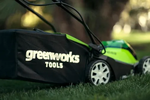 Газонокосилка Greenworks G40LM35 40V 2501907 (35 см) аккумуляторная — детальное фото